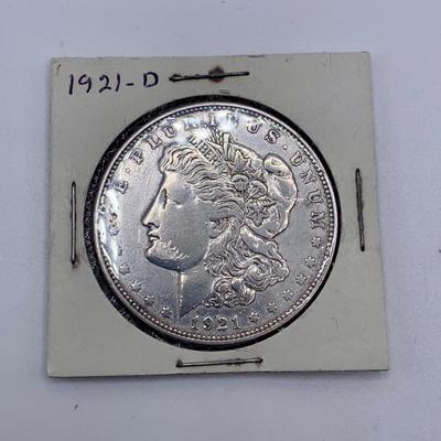 1921-D Morgan Silver Dollar