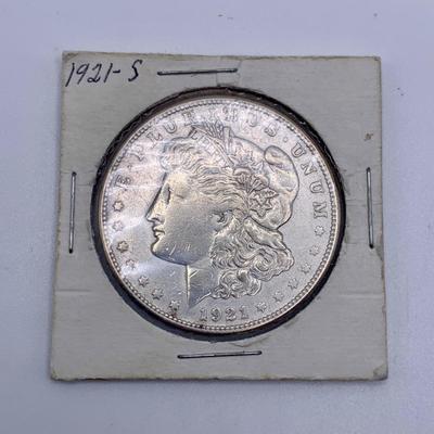 1921-S Morgan Silver Dollar