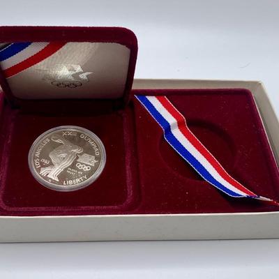 1983-S LA Olympics Silver Dollar - US Mint