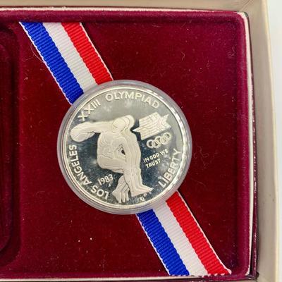 1983-S LA Olympics Silver Dollar - US Mint