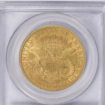 1884-CC GOLD $20 LIBERTY HEAD DOUBLE EAGLE RARE CARSON CITY DATE