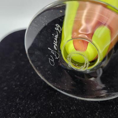Antonio Garcia Glass Vase