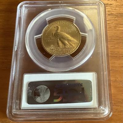 1911 P $10 GOLD INDIAN HEAD EAGLE PCGS MS 64