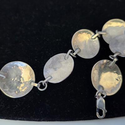 Concho Bracelet, signed AB