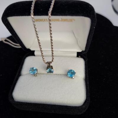 Blue Topaz Estate Jewelry