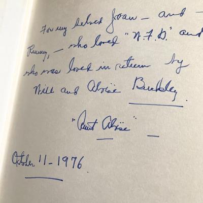 Vintage Books Lot - William F Buckley & Family - Most Signed