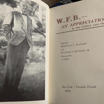 Vintage Books Lot - William F Buckley & Family - Most Signed