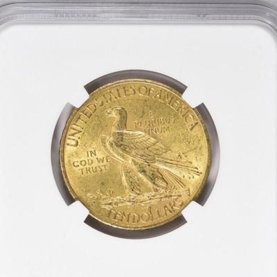 1909 P $10 GOLD INDIAN HEAD EAGLE