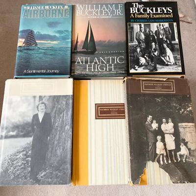 William F Buckley Family Authored Vintage Books Lot