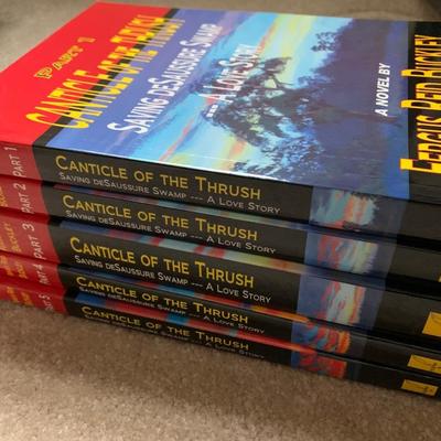 Signed Canticle of the Thrush Volumes 1-5 by Fergus Reid Buckley