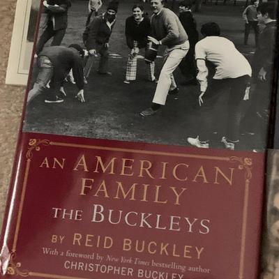 William F Buckley Family Authored Book Lot