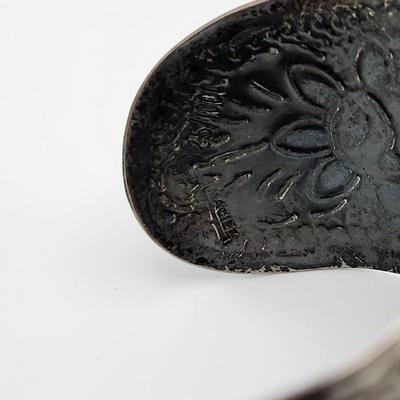 Vintage Maciel Sundial Cuff Bracelet
