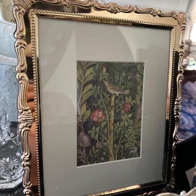 FRAMED ART, BUNNY SERVING DISH