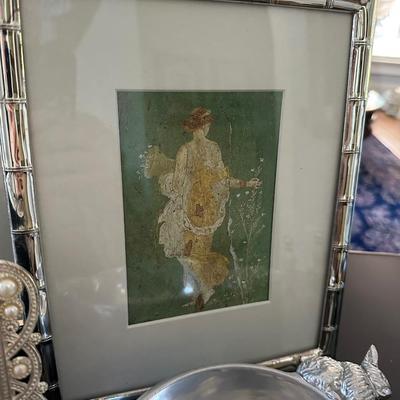 FRAMED ART, BUNNY SERVING DISH