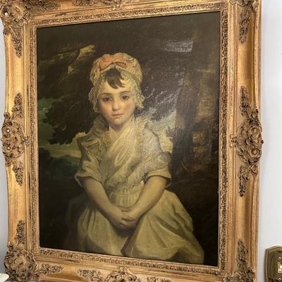 FRAMED CHILD ART PRINT