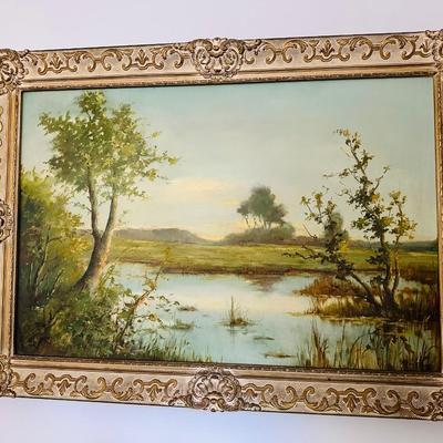 FRAMED LANDSCAPE PRINT