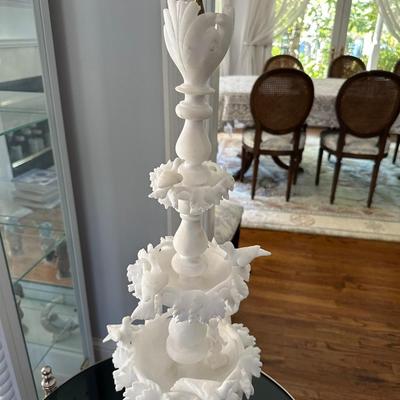 ALABASTER NON WORKING LAMP