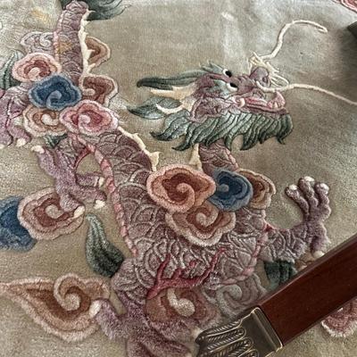 CHINESE WOVEN RUG