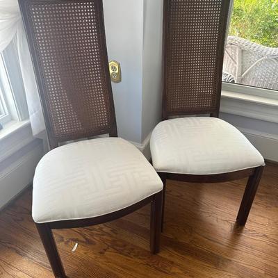 PAIR DINING CHAIRS