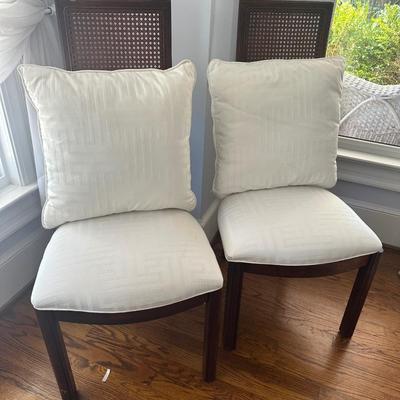 PAIR DINING CHAIRS