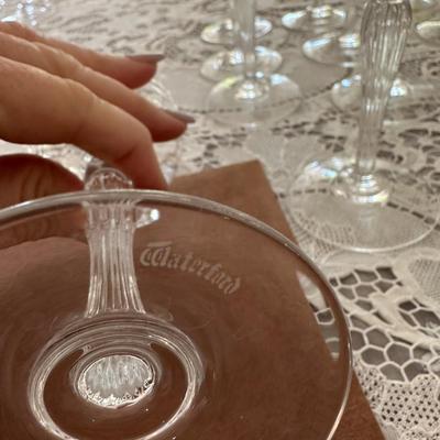 11 PC WATERFORD STEMWARE LOT