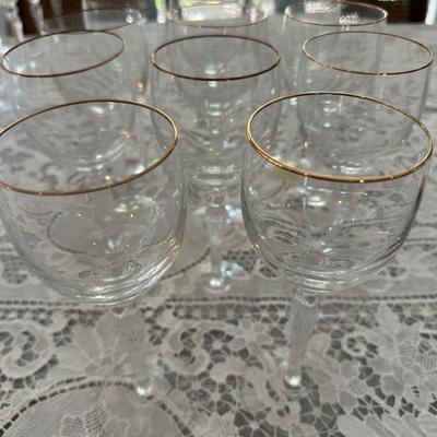 11 PC WATERFORD STEMWARE LOT