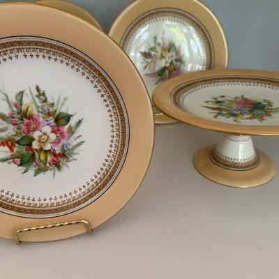 ROYAL WORCHESTER PLATE SET
