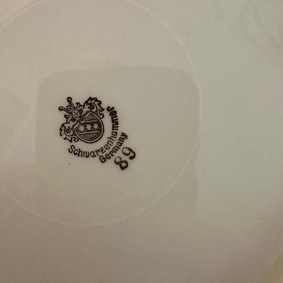 FRUIT DESIGN DESSERT PLATE SET