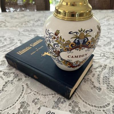 CAMDEN TOBACCO JAR, BOOK