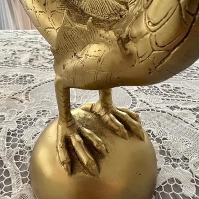 BALINESE DRAGON BRASS CANDLEABRA PAIR