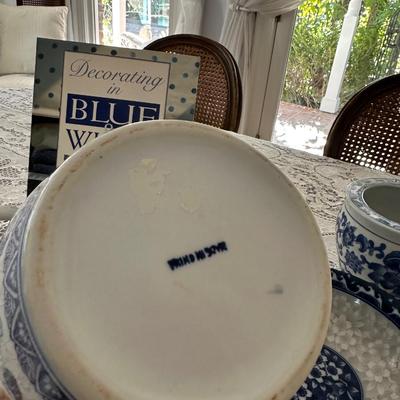 BLUE WHITE DÉCOR LOT