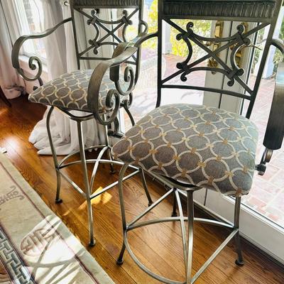 MODERN BAR STOOL PAIR
