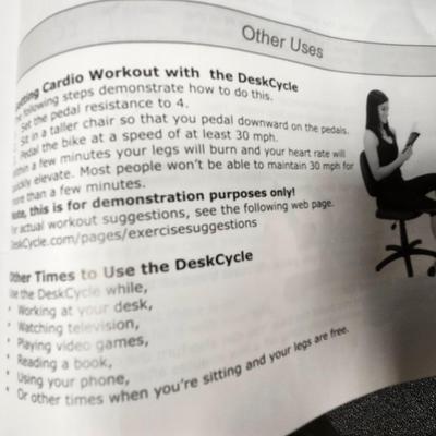 Desk Cycle 3 D Innovation