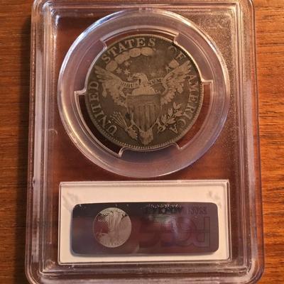 Very Rare 1806 50C Draped Bust Half Dollar Pointed 6, Stem, O-113, T-13, R.6