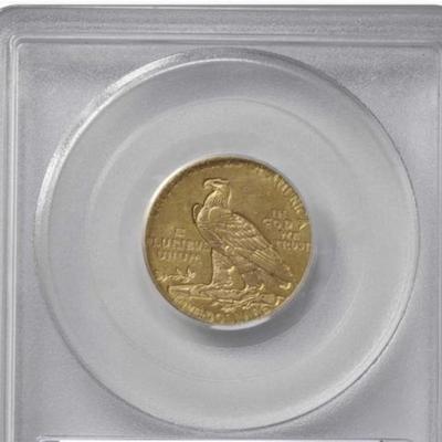 1912 P $5 GOLD INDIAN HEAD HALF EAGLE PCGS MS 62