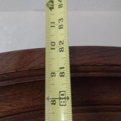 Formal Bowfront China Display Cabinet (No Contents)