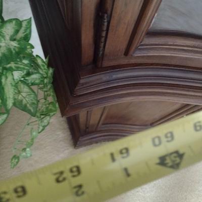 Formal Bowfront China Display Cabinet (No Contents)