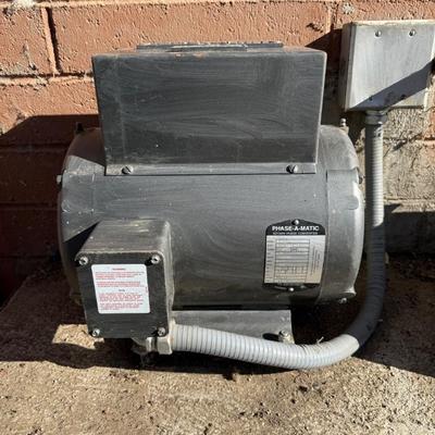 "Phase-A-Matic" Rotary Phase Converter Model R-10