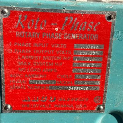 "Roto-Phase" Rotary Phase Generator