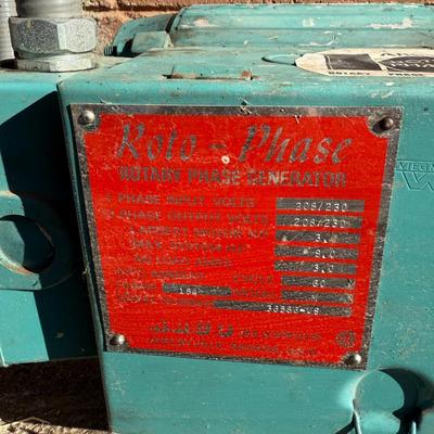 "Roto-Phase" Rotary Phase Generator