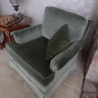 American Premier Fabric Upholstered Sitting Chair Choice A
