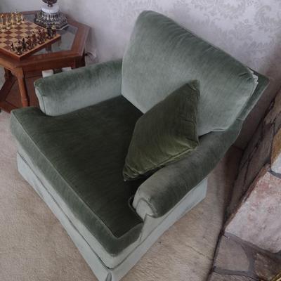 American Premier Fabric Upholstered Sitting Chair Choice A
