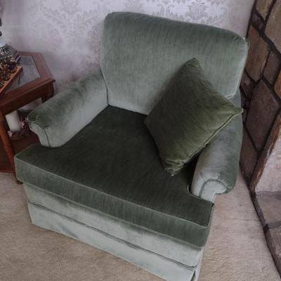 American Premier Fabric Upholstered Sitting Chair Choice A