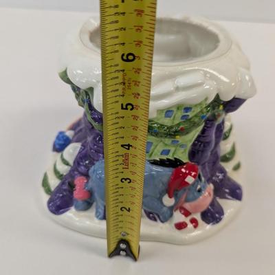 Ceramic Disney Winnie The Pooh Christmas Planter