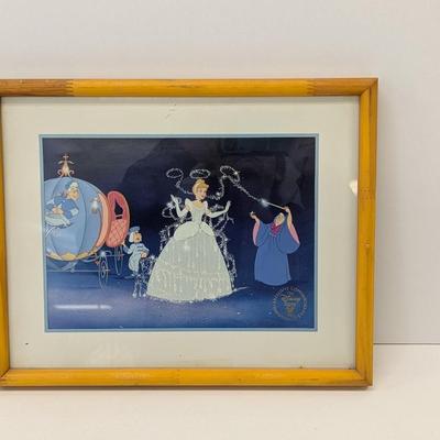 Sale Photo Thumbnail #2016: The Disney Store Cinderella Commemorative Litho