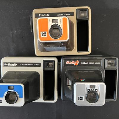 3 Vintage Kodak Cameras