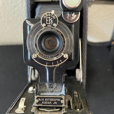 2 Vintage Kodak Folding Cameras