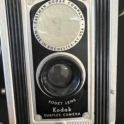 4 Vintage Kodak Duraflex Cameras
