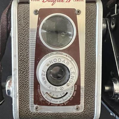 4 Vintage Kodak Duraflex Cameras