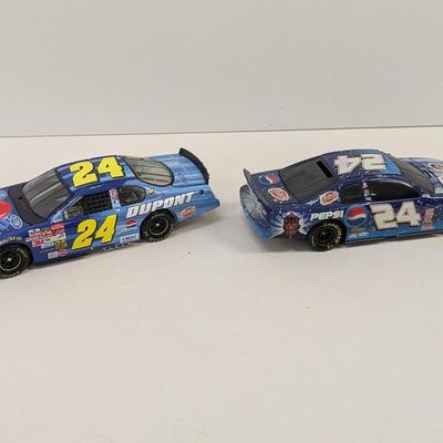 #24 Jeff Gordon DuPont Pepsi Car & Star Wars Bank Car #6